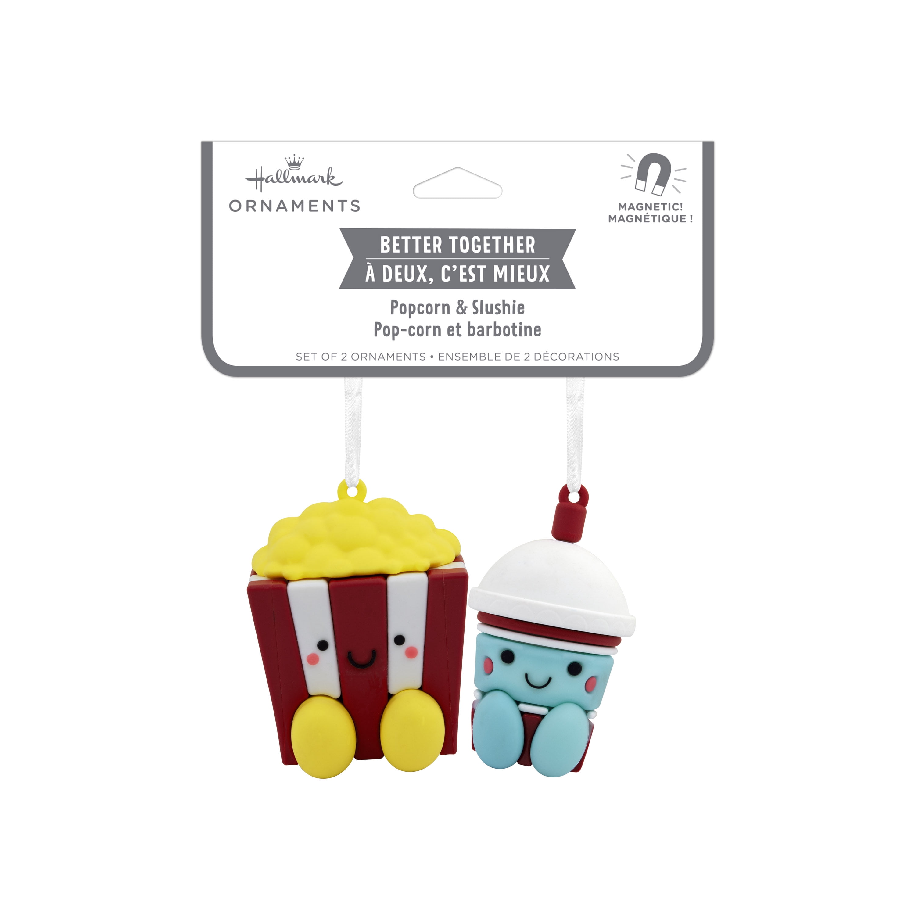 Hallmark Better Together Popcorn & Slushee Christmas Ornament