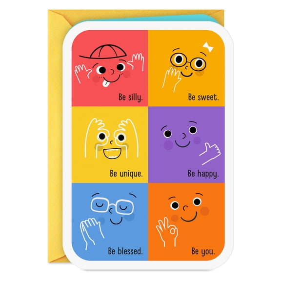 Hallmark Birthday Card (Be Unique, Be You)
