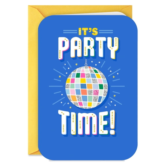 Hallmark Birthday Card (It's Party Time)