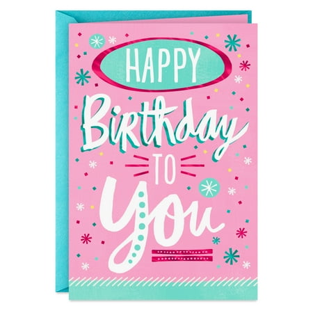 Hallmark Birthday Card (Light Bright Wishes)
