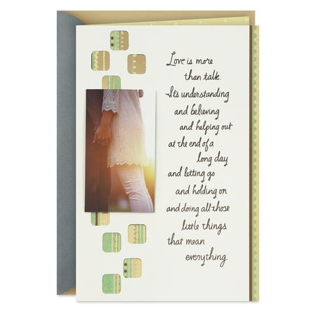 Hallmark Birthday Card (Love is More than Talk)