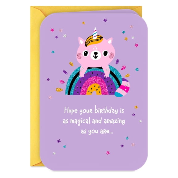 Hallmark Birthday Card (Magical and Amazing)