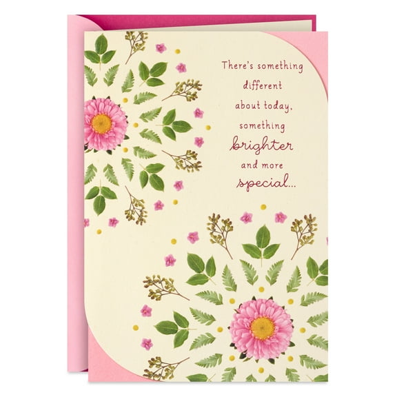 Hallmark Birthday Card (Something Different About Today...)