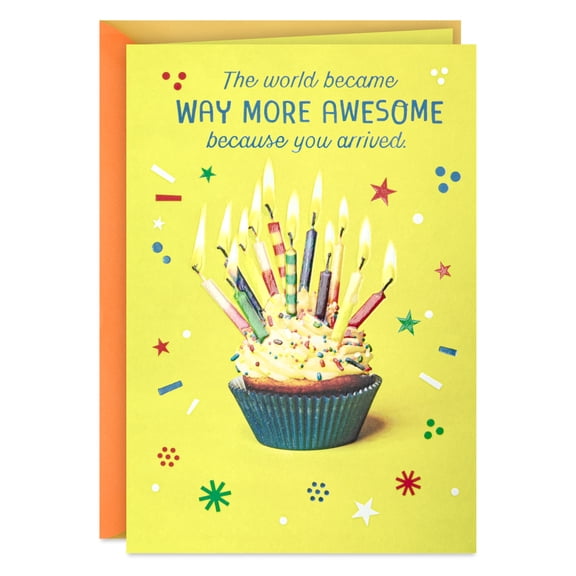 Hallmark Birthday Card (The World Is More Awesome)