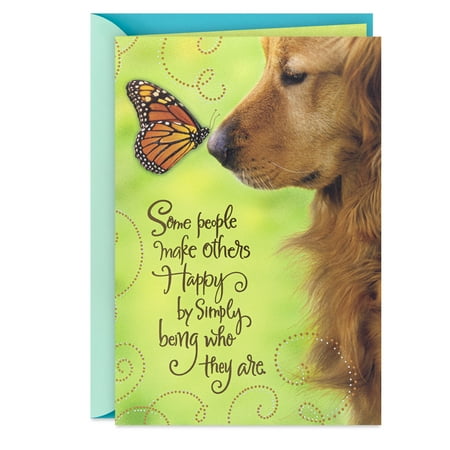 Hallmark Birthday Card (You Make People Happy)