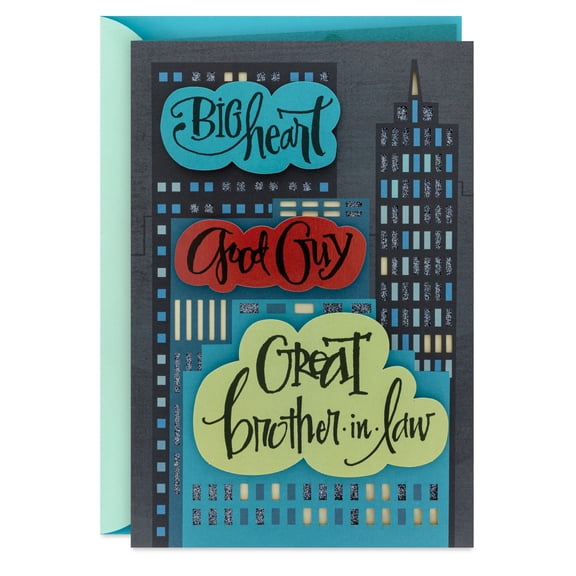 Hallmark Birthday Card for Brother-In-Law (You're Such a Good Guy)