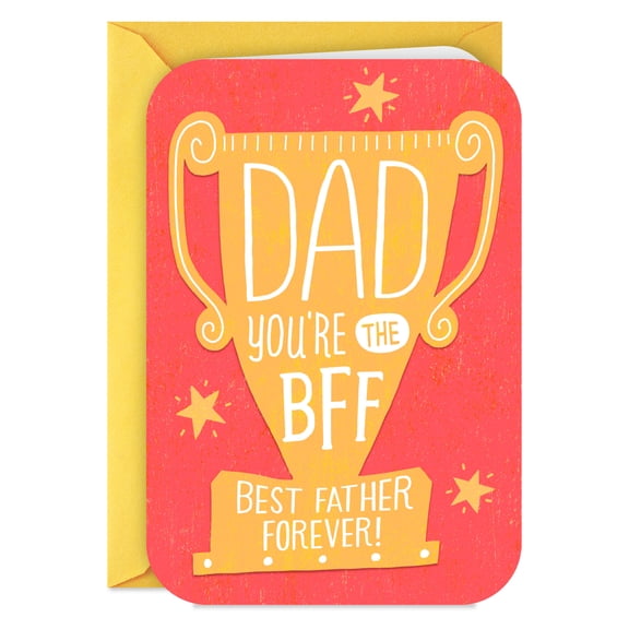 Hallmark Birthday Card for Dad (Best Father Forever)
