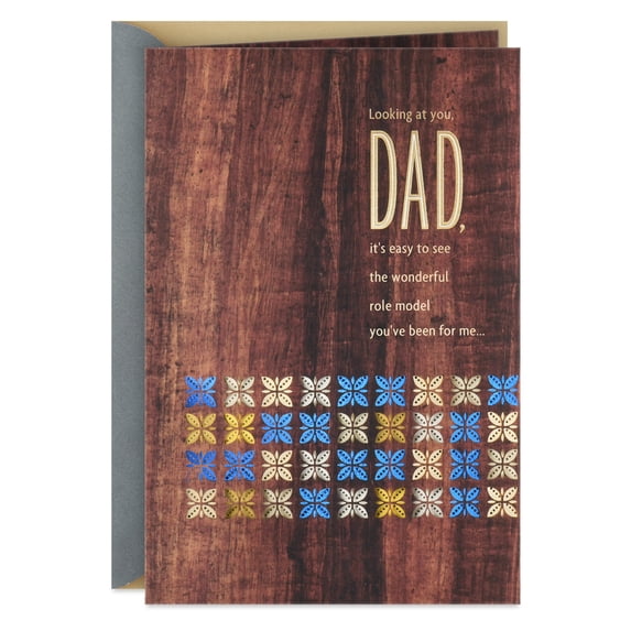 Hallmark Birthday Card for Dad (Hope to Be the Example I've Seen in You)