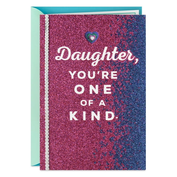 Hallmark Birthday Card for Daughter (Keep Going in Direction of Your Heart.)