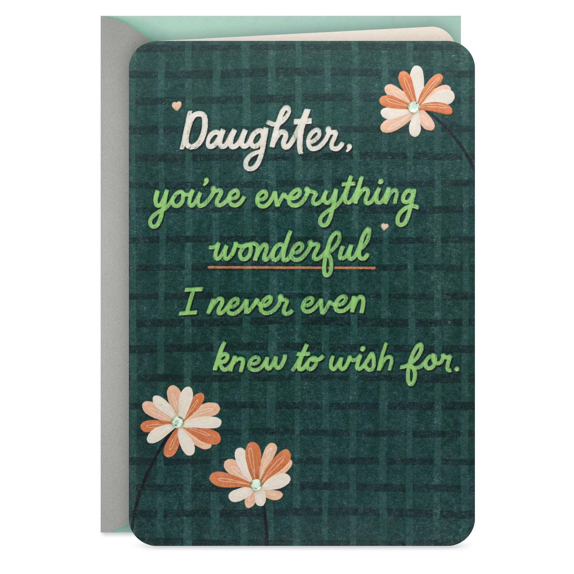 Hallmark Birthday Card for Daughter (Thankful All Year Long)