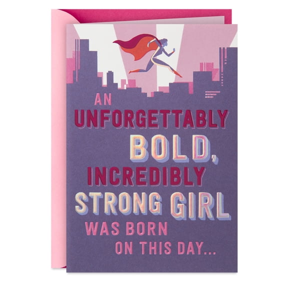Hallmark Birthday Card for Daughter (The World Has Never Been the Same)