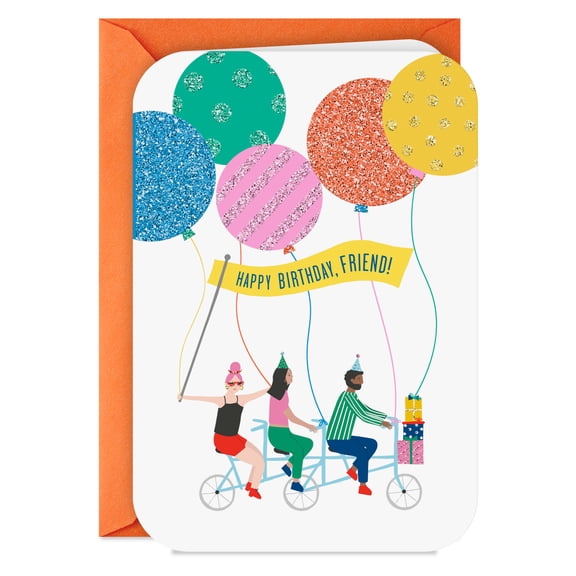 Hallmark Birthday Card for Friend (A Happy Day and Year Ahead)