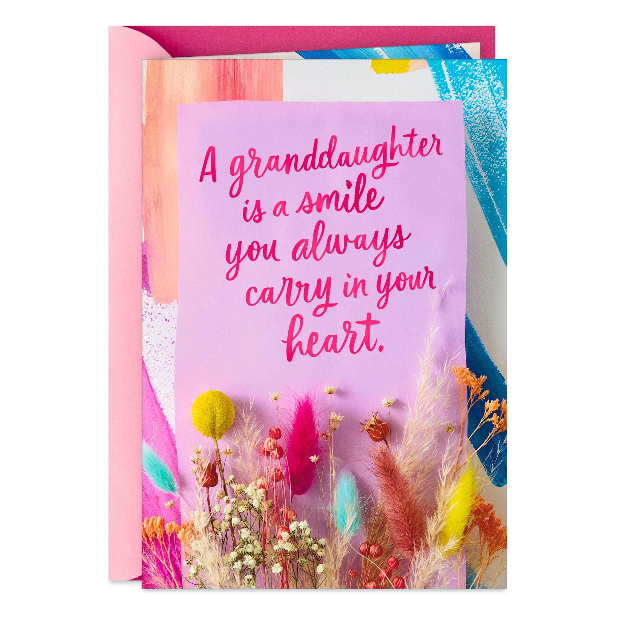 Hallmark Birthday Card for Granddaughter (Another Year of Smiles)