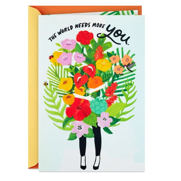Hallmark Birthday Card for Her (World Needs More You)