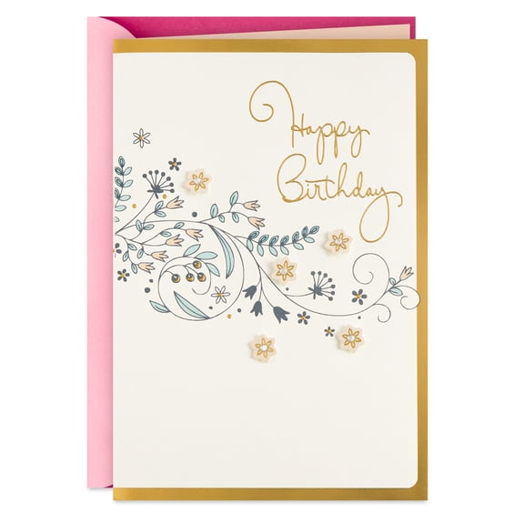 Hallmark Birthday Card for Her (You Deserve to Pampered, Admired and Celebrated)
