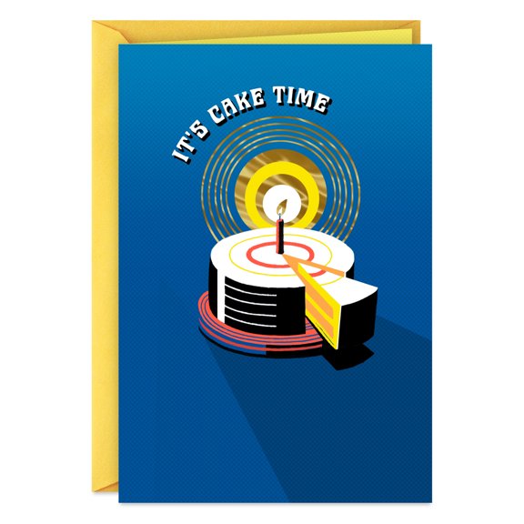 Hallmark Birthday Card for Him (It's Cake Time)