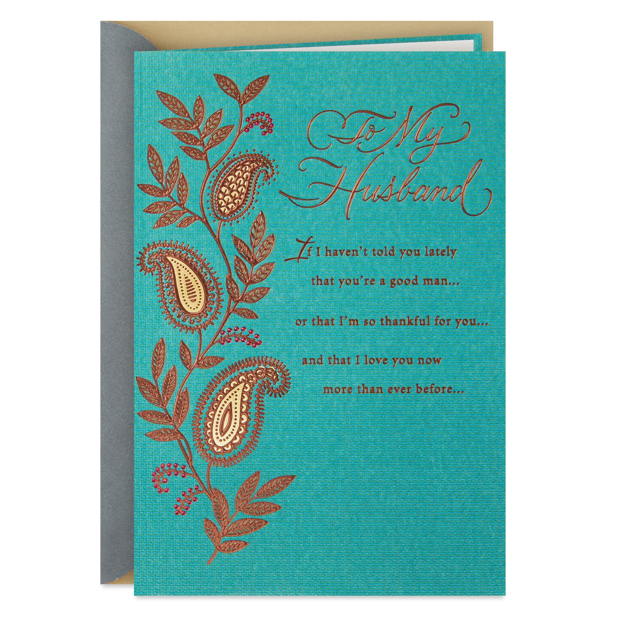 Hallmark Birthday Card for Husband (Grateful for You)