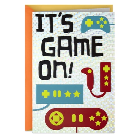 Hallmark Birthday Card for Kids (Game On!)