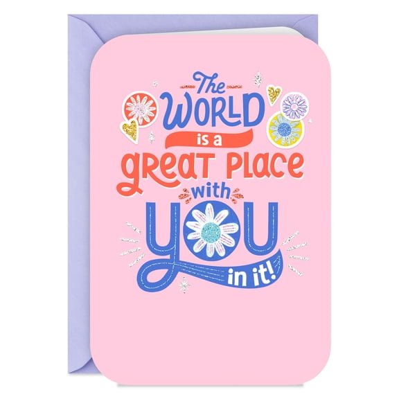 Hallmark Birthday Card for Kids (Wonderful You)