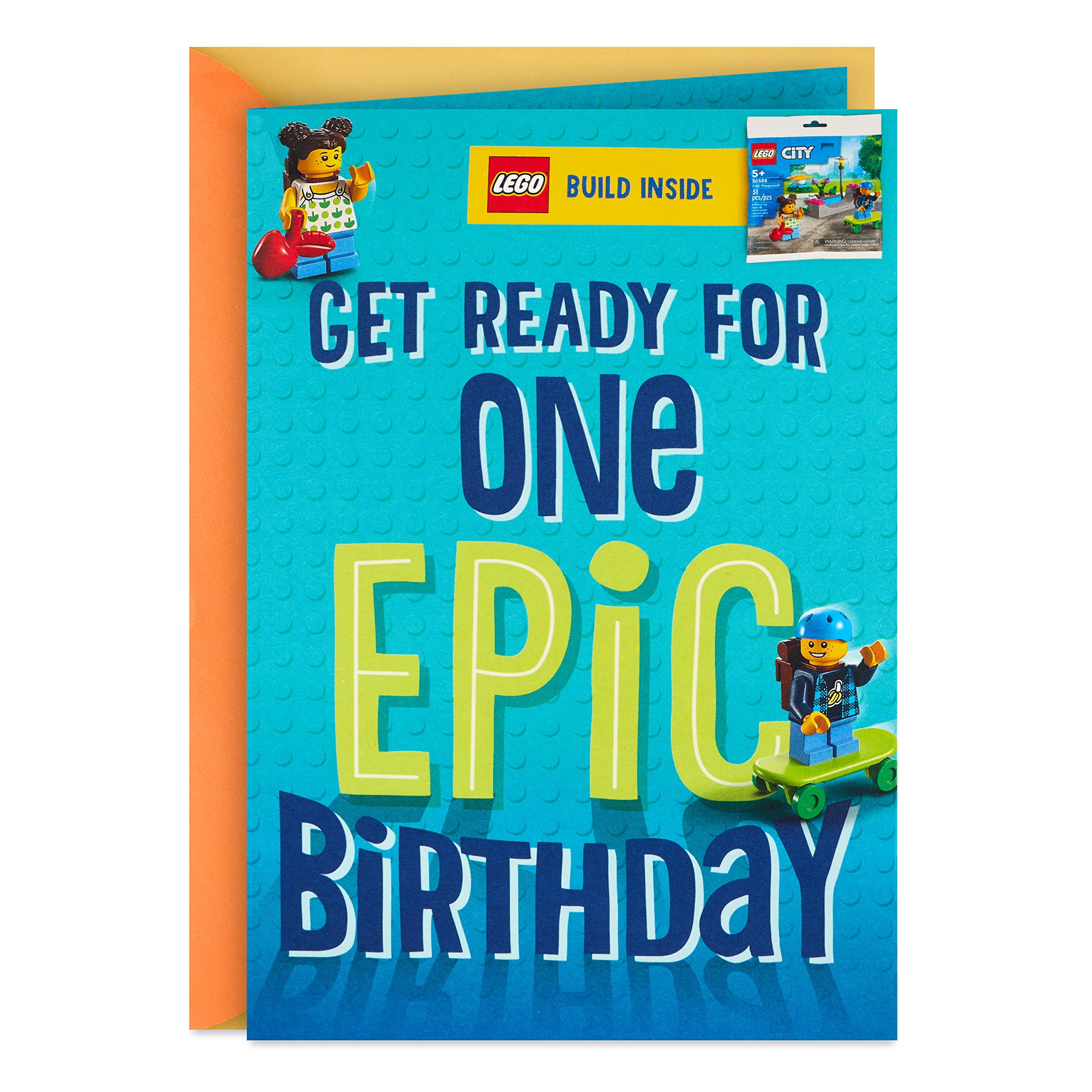 Lego friends birthday card sale