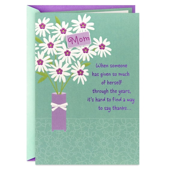 Hallmark Birthday Card for Mom (You've Given So Much)