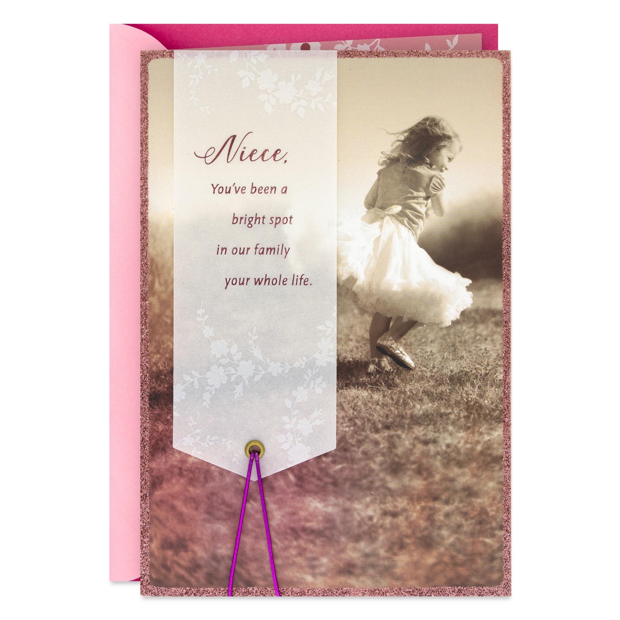 Hallmark Birthday Card for Niece (Love Your Smile, Spirit, Heart)
