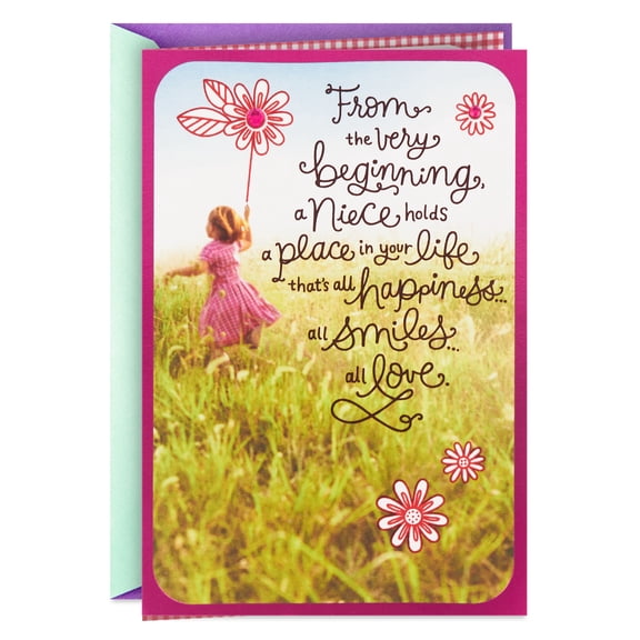 Hallmark Birthday Card for Niece (You Hold a Special Place in My Heart)