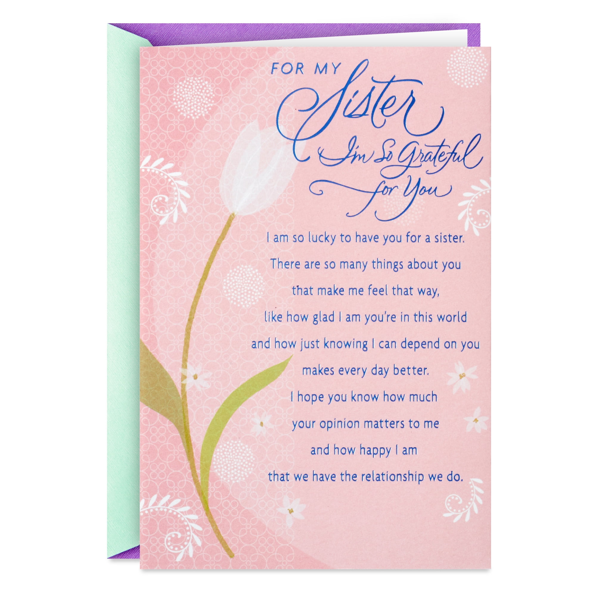 Hallmark Birthday Card for Sister (You Make the Good Times More Fun)