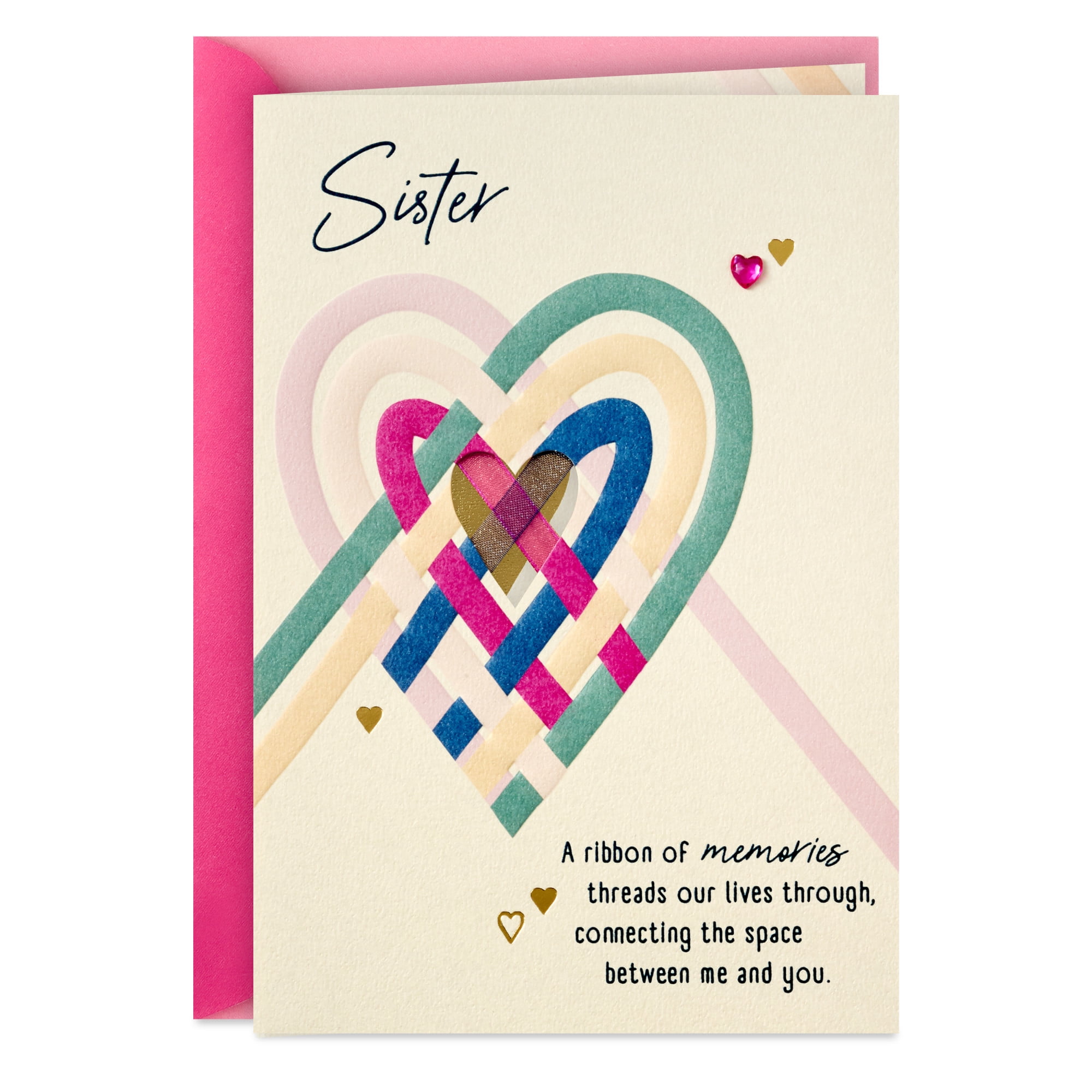 Hallmark Birthday Card for Sister (You're Always in My Heart)