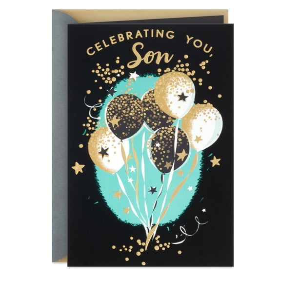 Hallmark Birthday Card for Son (Celebrating You)