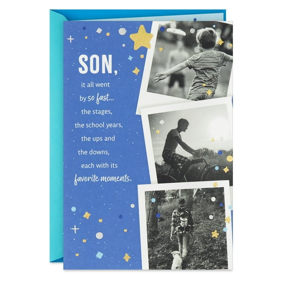 Hallmark Birthday Card for Son (It All Went By So Fast)
