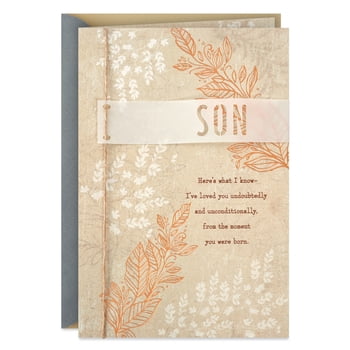 Hallmark Birthday Card for Son (My Love Is With You Near or Far)