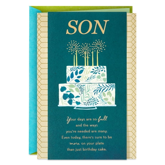 Hallmark Birthday Card for Son (Sending Love for All You Are)