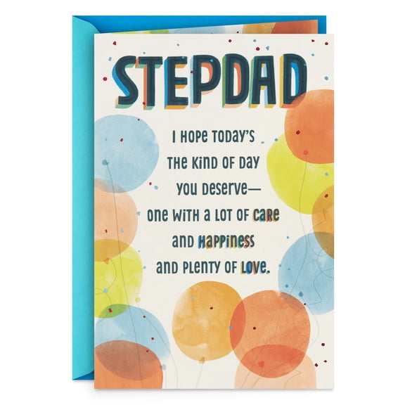 Hallmark Birthday Card for Stepdad (I Always Appreciate All You've Done)