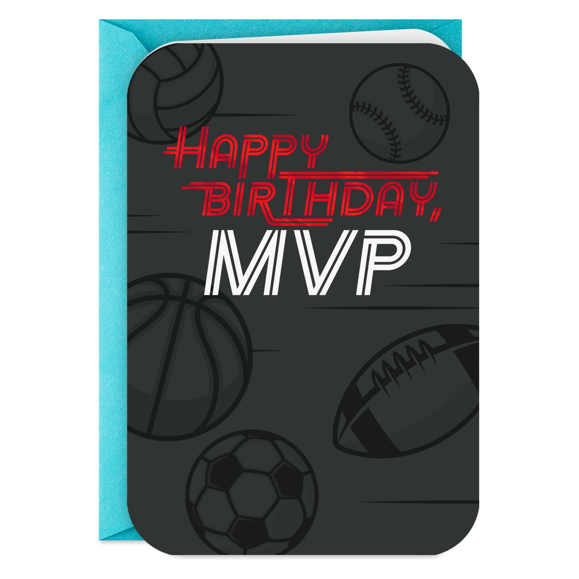 Hallmark Birthday Card for Teen (MVP, Taking Time to Send You Wishes)