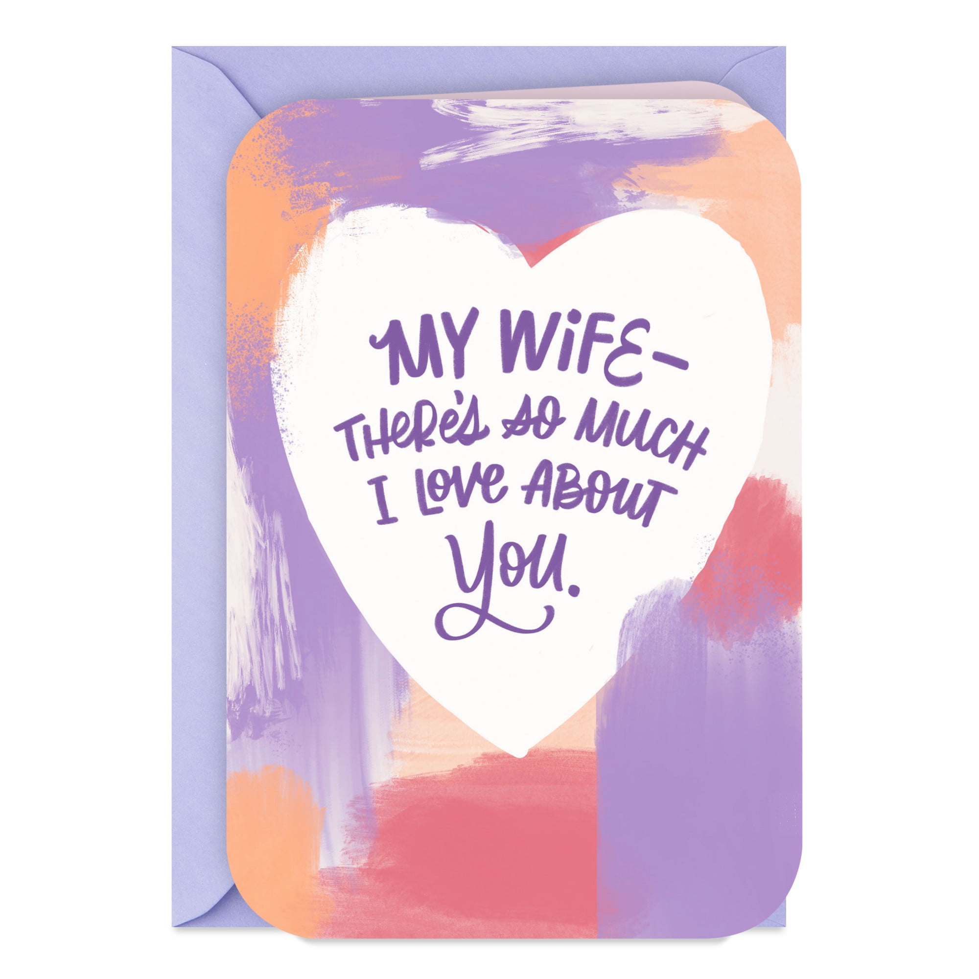 Hallmark Birthday Card for Wife (So Much to Love About You)