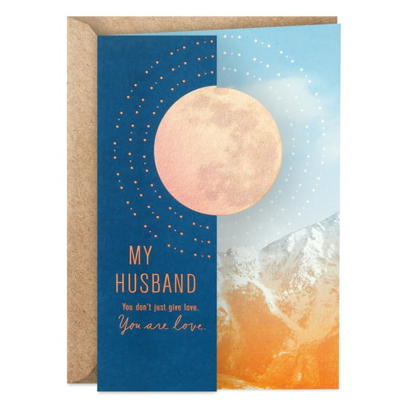 Hallmark Romantic Birthday Card for Husband (You Are Love)