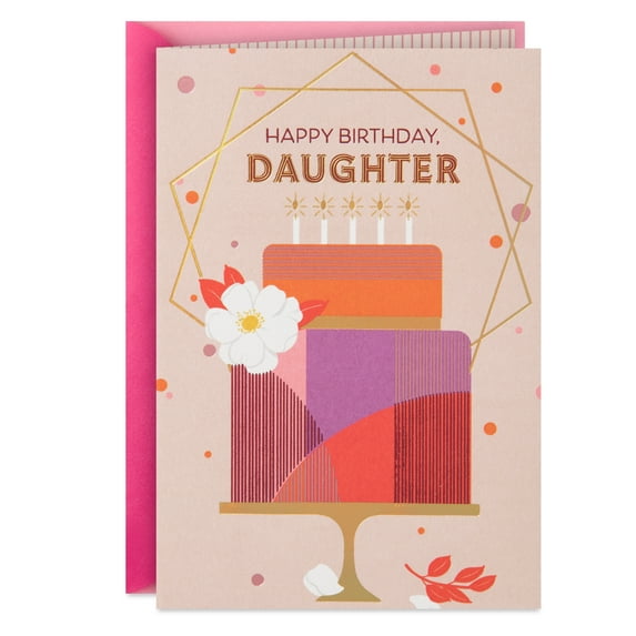 Hallmark Birthday Greeting Card for Daughter (Wishes for You)