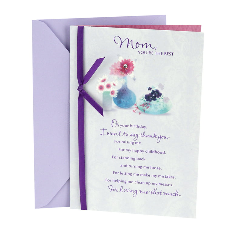 What to Write in a Birthday Card for Mom