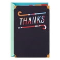 thumbnail image 1 of Hallmark Blank Thank You Card (Abstract Print Lettering), 1 of 5