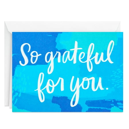 Hallmark Blank Thank-You Notes, So Grateful for You, 24 ct.