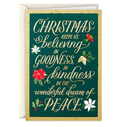 Hallmark Boxed Christmas Cards, Christmas Keeps Us Believing (16 Cards