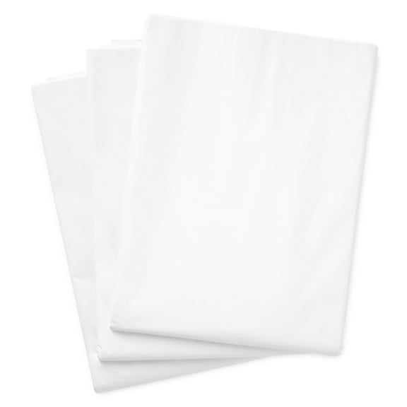 Hallmark Bulk White Tissue IEF31 Paper (100 Sheets) for Birthdays, Christmas, Graduations, Gift Wrap, Crafts, DIY Paper Flowers, Tassel Garland, Gift Baskets