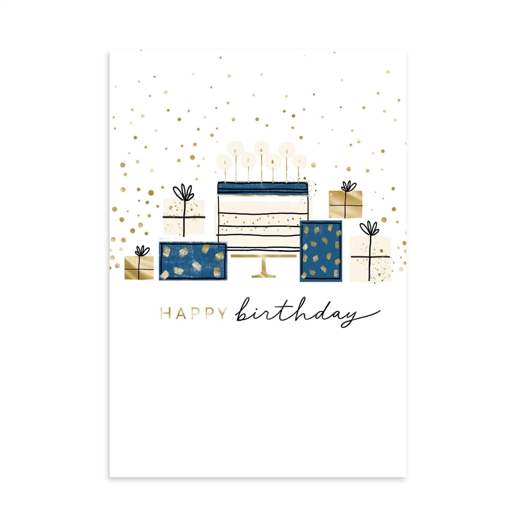 Hallmark Business Bulk Birthday Cards (Gifts Stack and Cake), 25 ct.