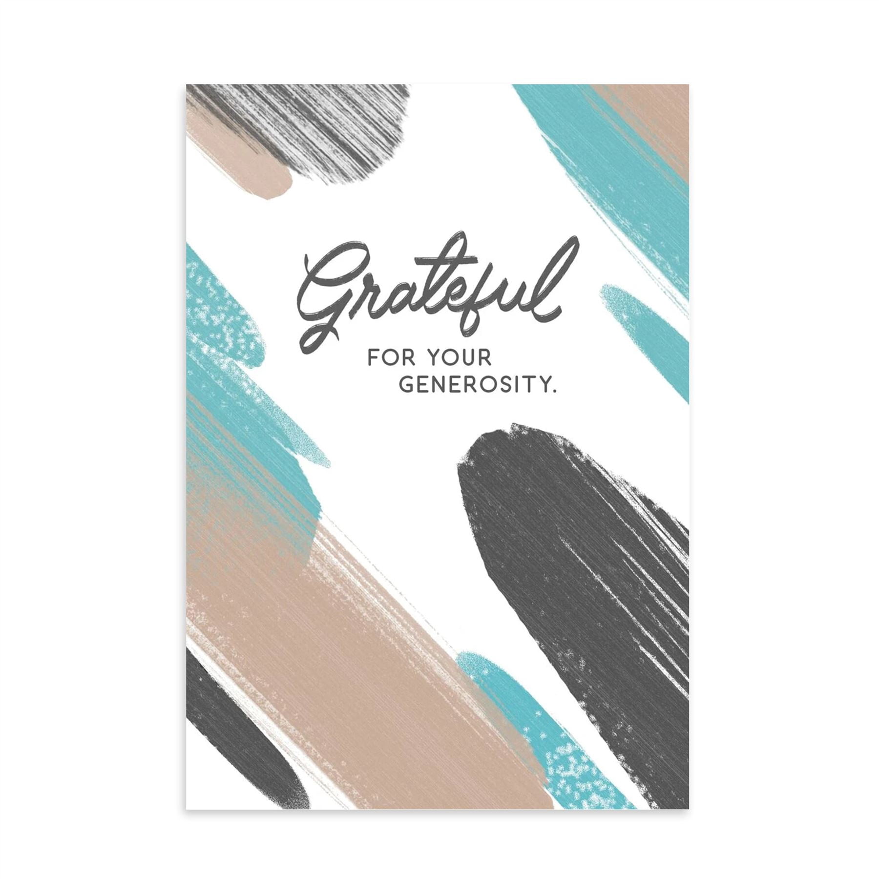 Hallmark Business Bulk Donation Thank You Cards (Grateful for Generosity), 25 ct.
