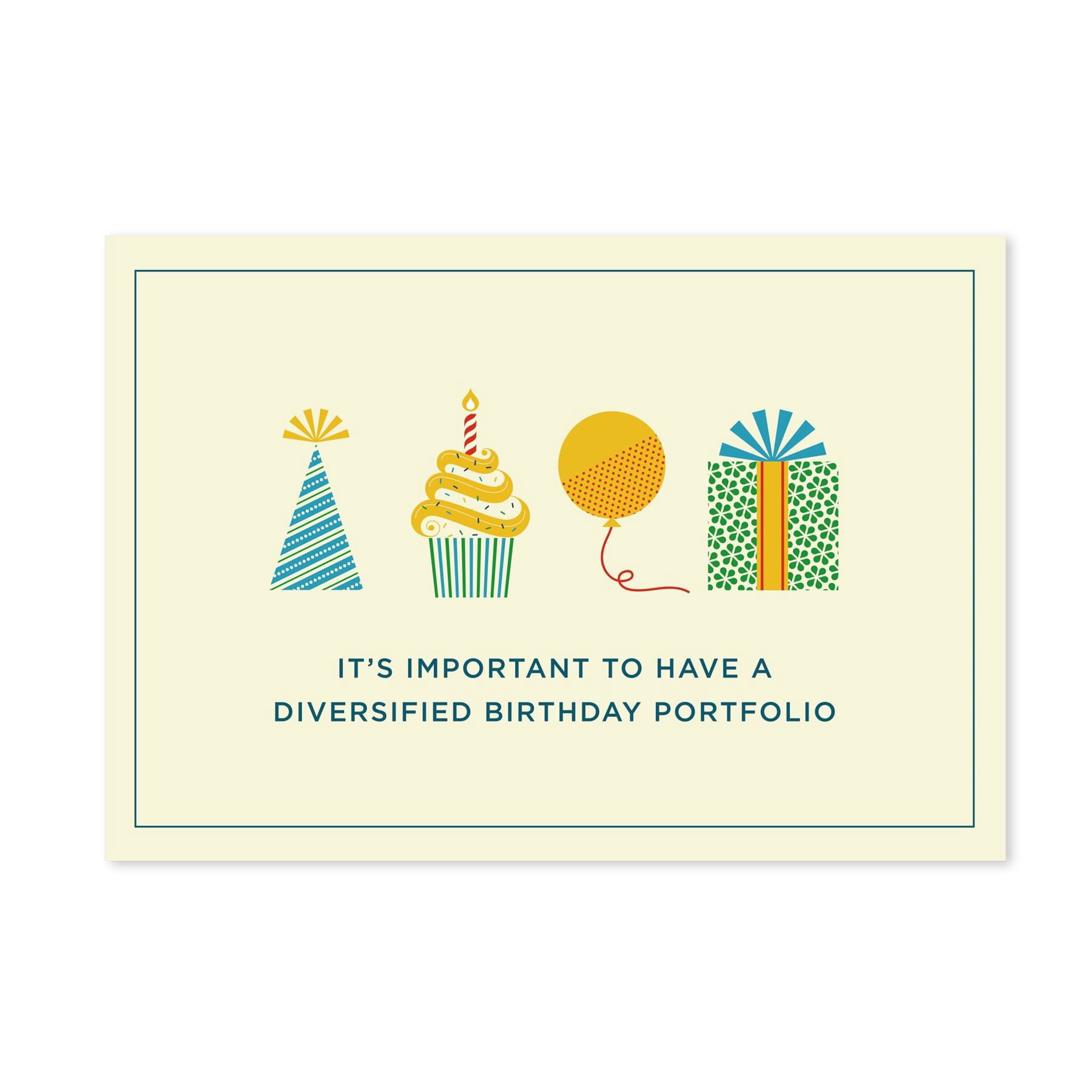 Hallmark Business Bulk Funny Birthday Cards (Party Hat, Cupcake, Balloon and Gift), 25 ct.