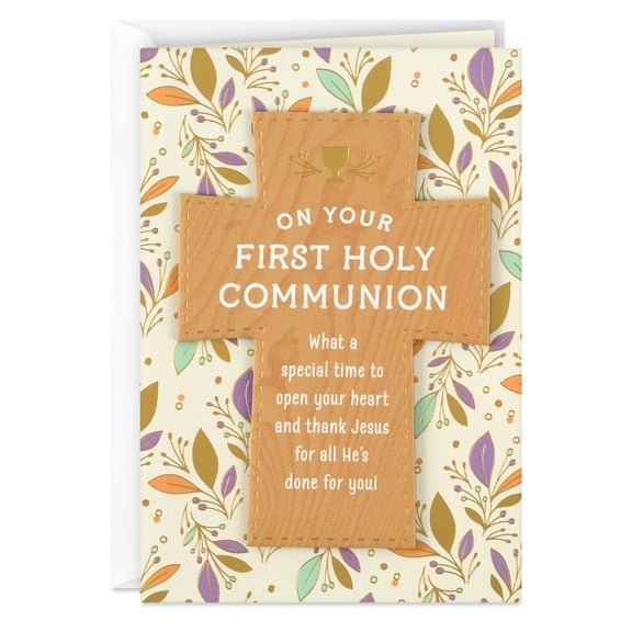 DaySpring First Communion Card (Light and Love)