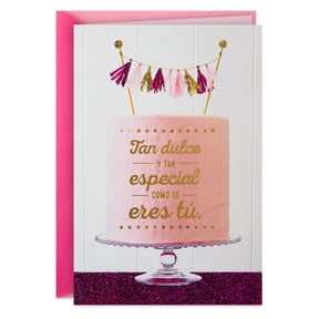 Hallmark Vida Spanish-Language Birthday Card (May You Feel Loved and Admired)