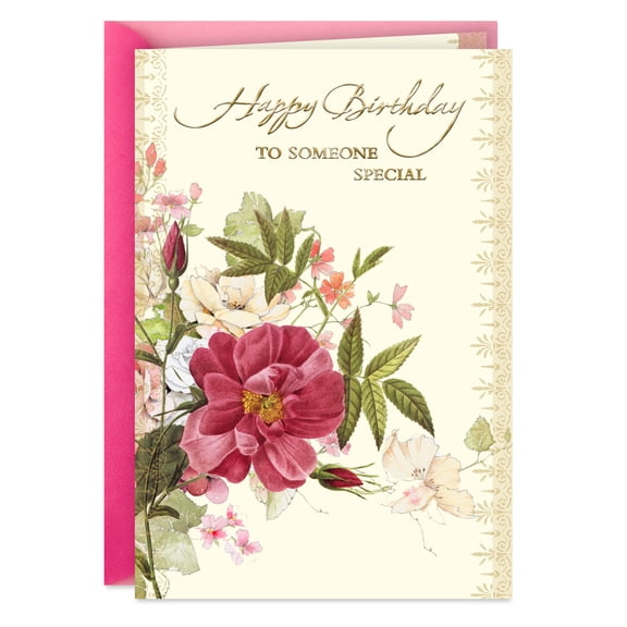 Hallmark Birthday Card (Warm Moments to Remember)