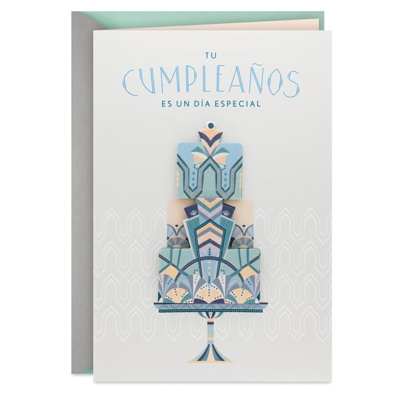 Hallmark VIDA Spanish-Language Birthday Card (Your Birthday Is a Special Day)